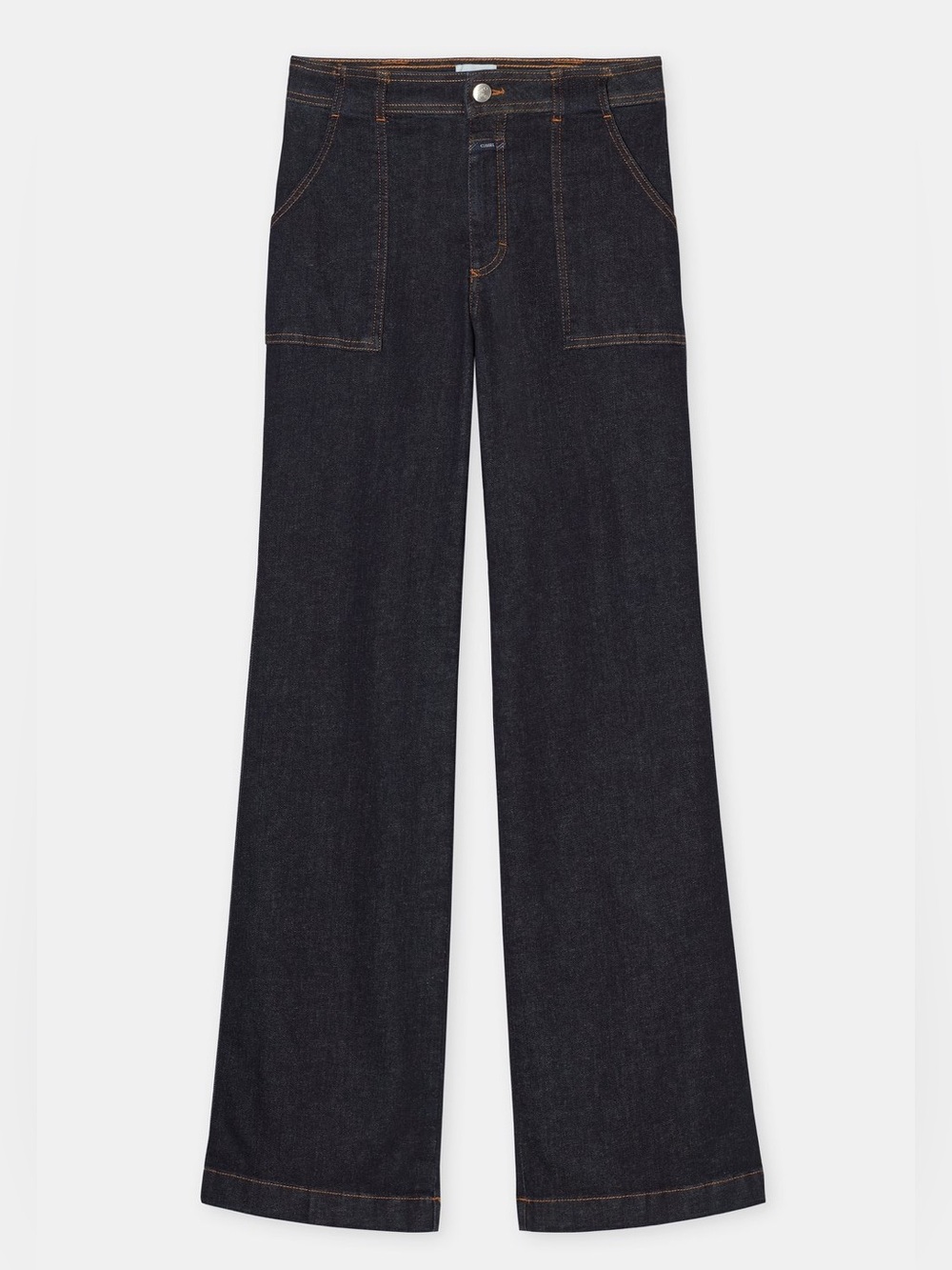 Closed Italy Aria Flare Jeans Dark Wash Denim High‎ Rise size 24